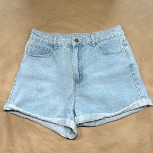 Shein Light Blue Jean Short Sz M/6
